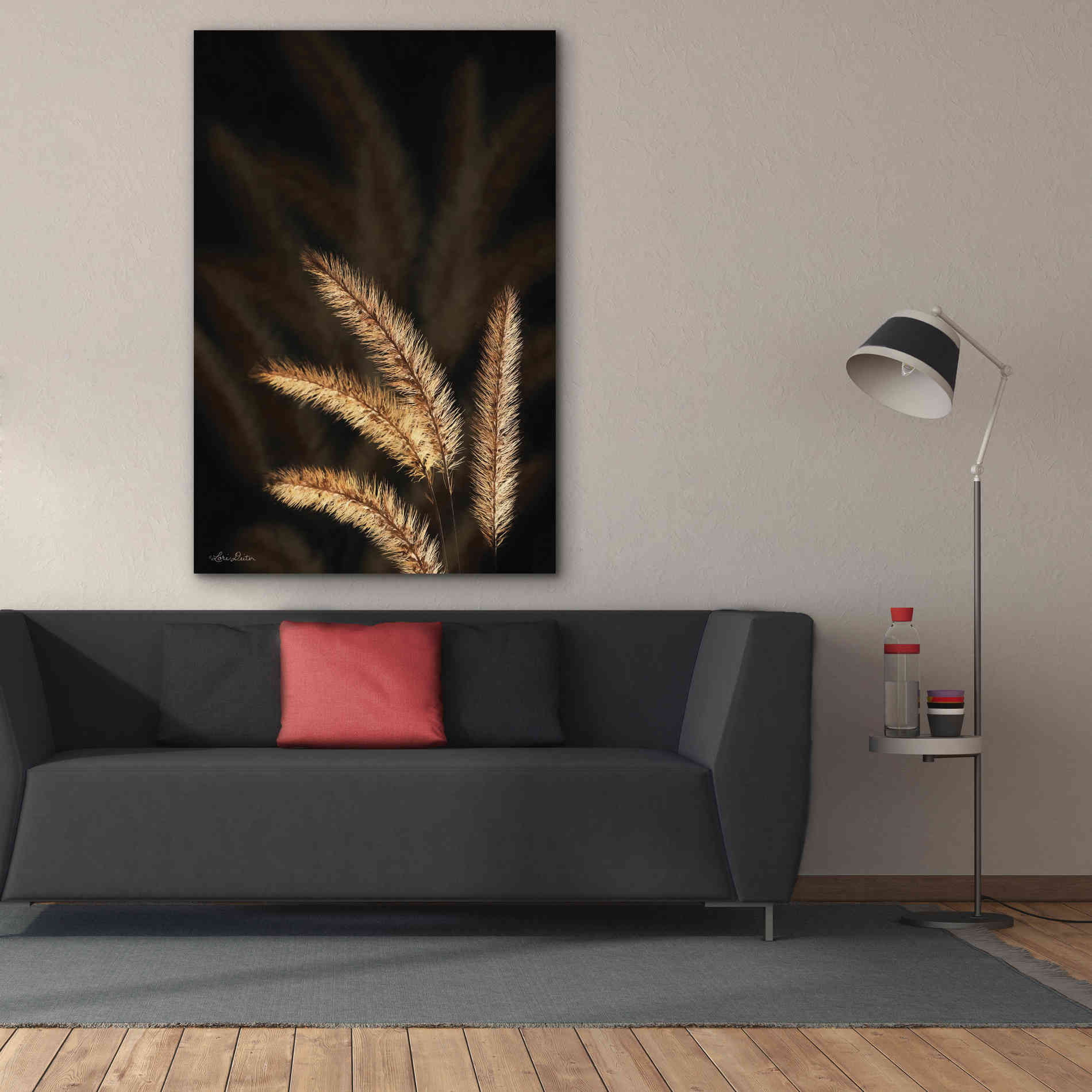 'Golden Grass I' by Lori Deiter, Canvas Wall Art,40 x 60