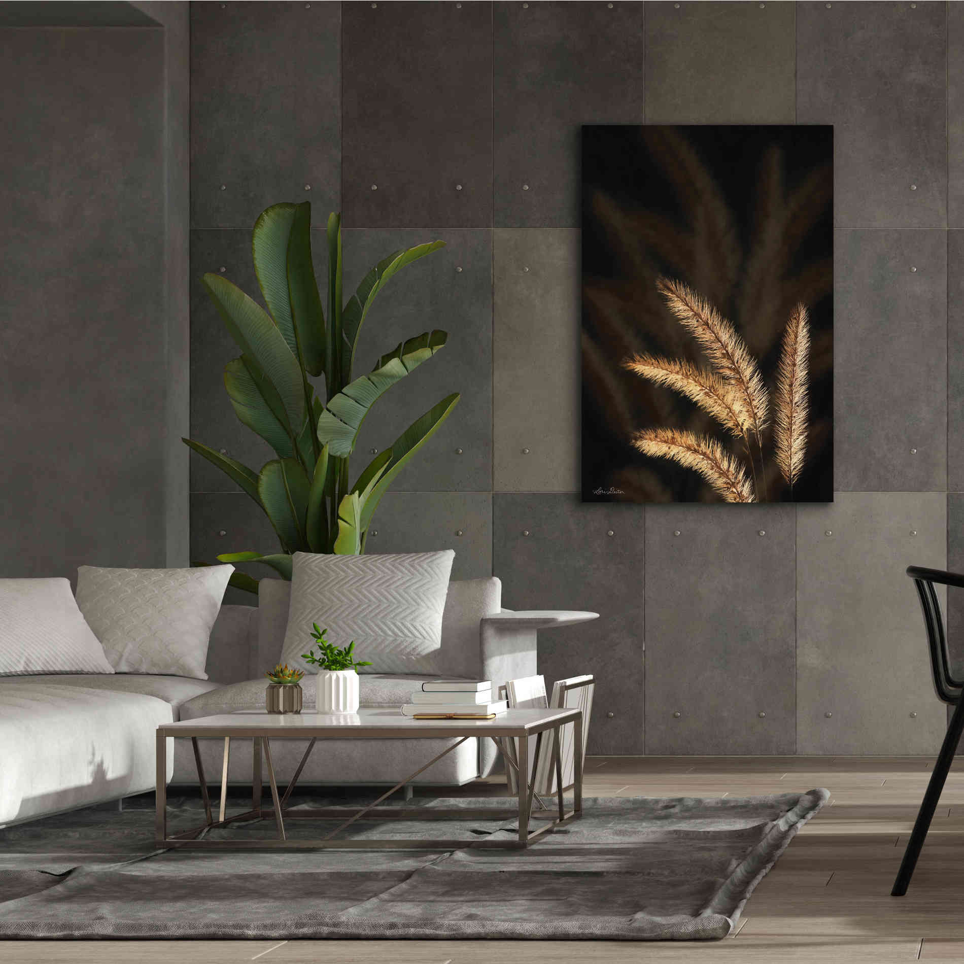 'Golden Grass I' by Lori Deiter, Canvas Wall Art,40 x 60