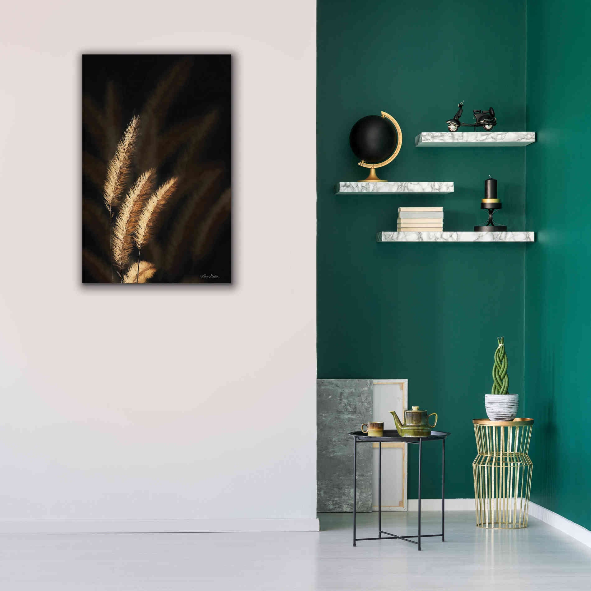 'Golden Grass III' by Lori Deiter, Canvas Wall Art,26 x 40