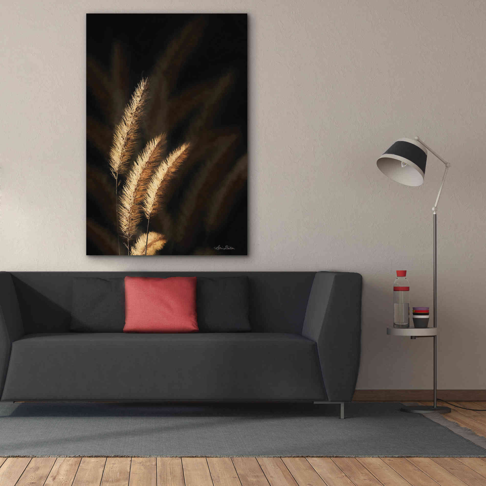 'Golden Grass III' by Lori Deiter, Canvas Wall Art,40 x 60