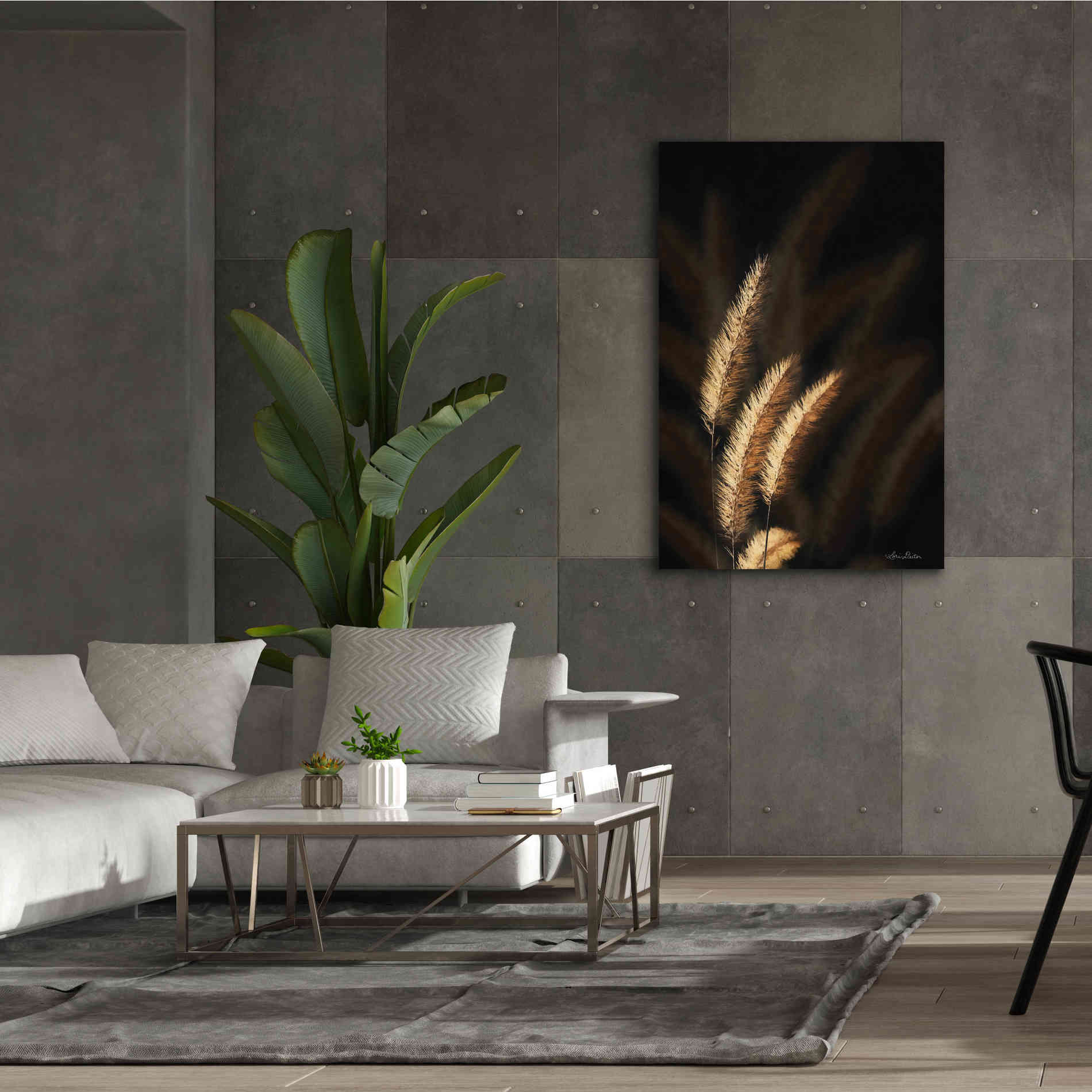 'Golden Grass III' by Lori Deiter, Canvas Wall Art,40 x 60