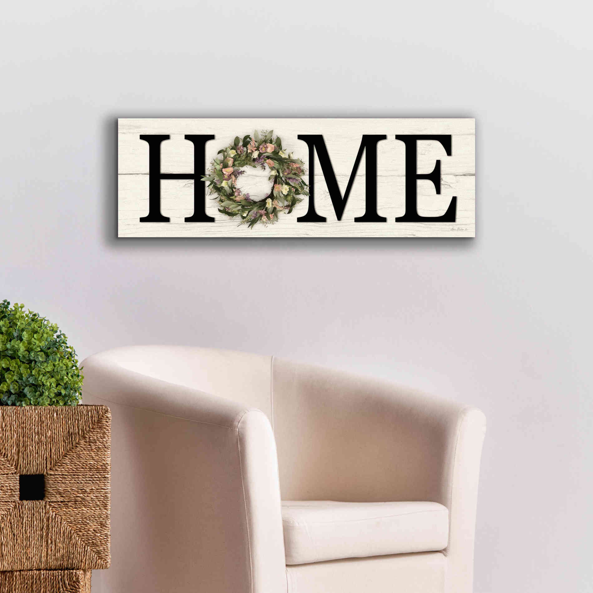 'Summer Home' by Lori Deiter, Canvas Wall Art,36 x 12