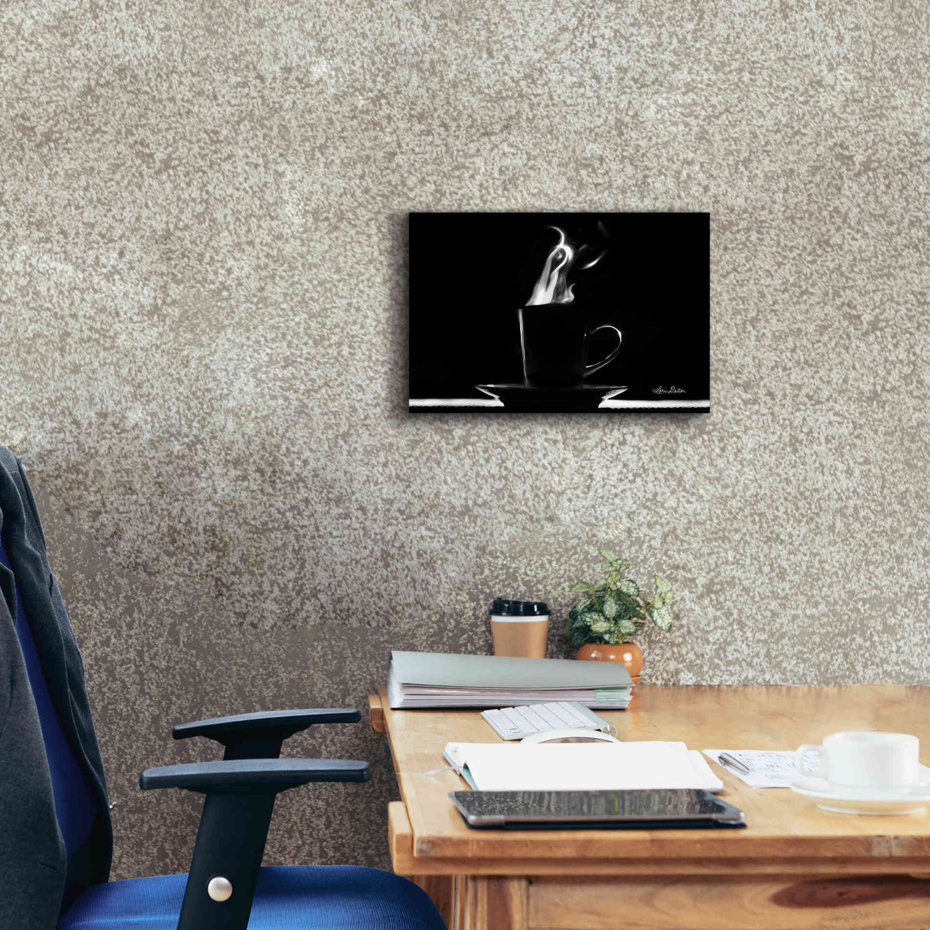 'Coffee Time I' by Lori Deiter, Canvas Wall Art,18 x 12
