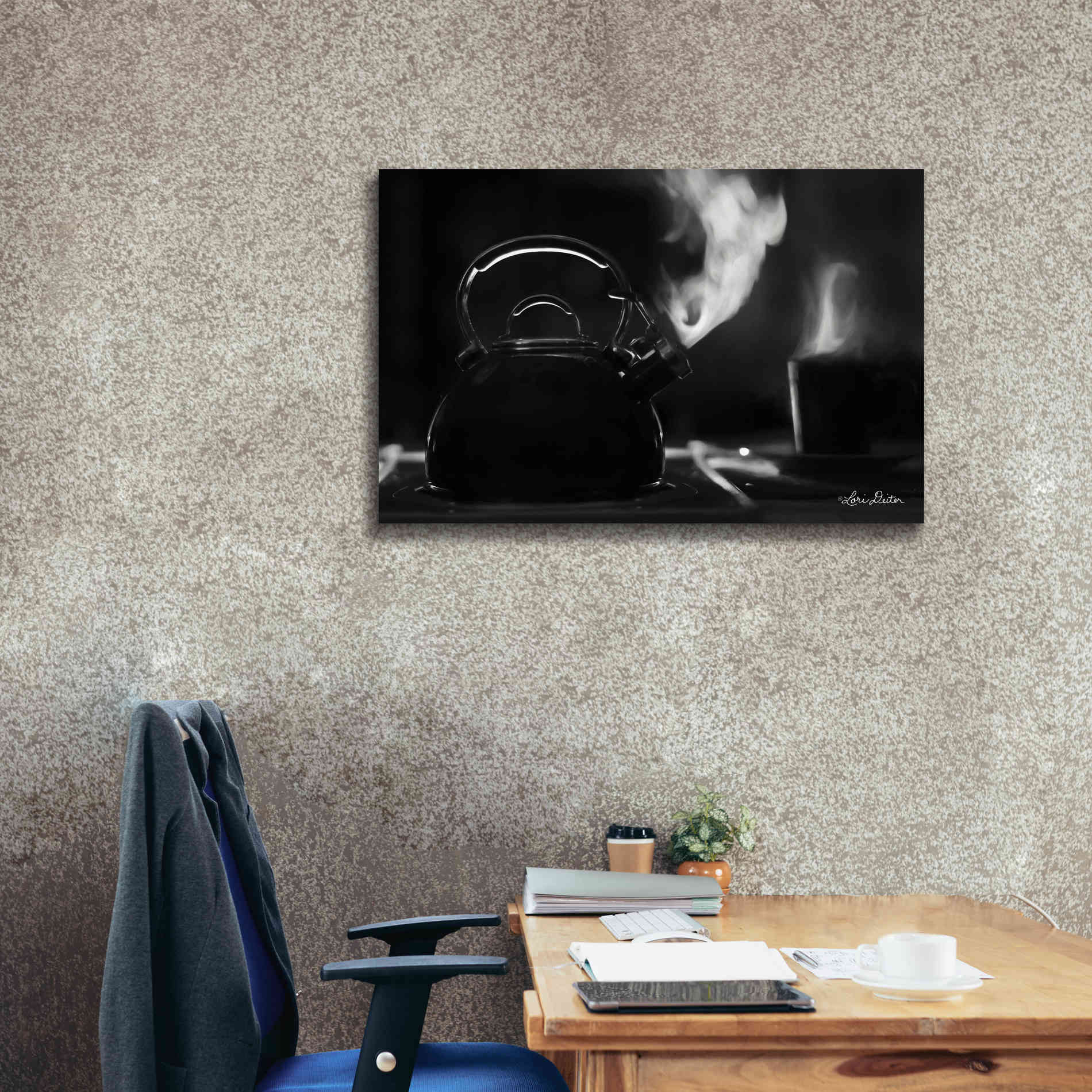 'Tea Time I' by Lori Deiter, Canvas Wall Art,40 x 26