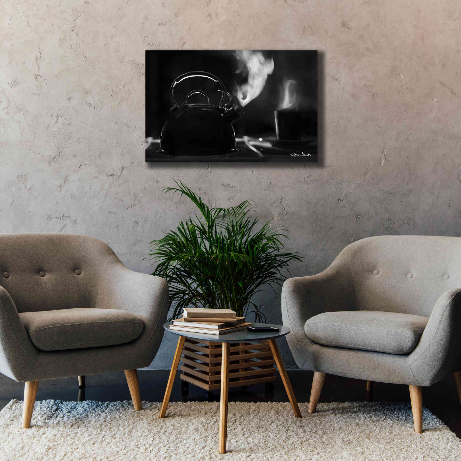 'Tea Time I' by Lori Deiter, Canvas Wall Art,40 x 26