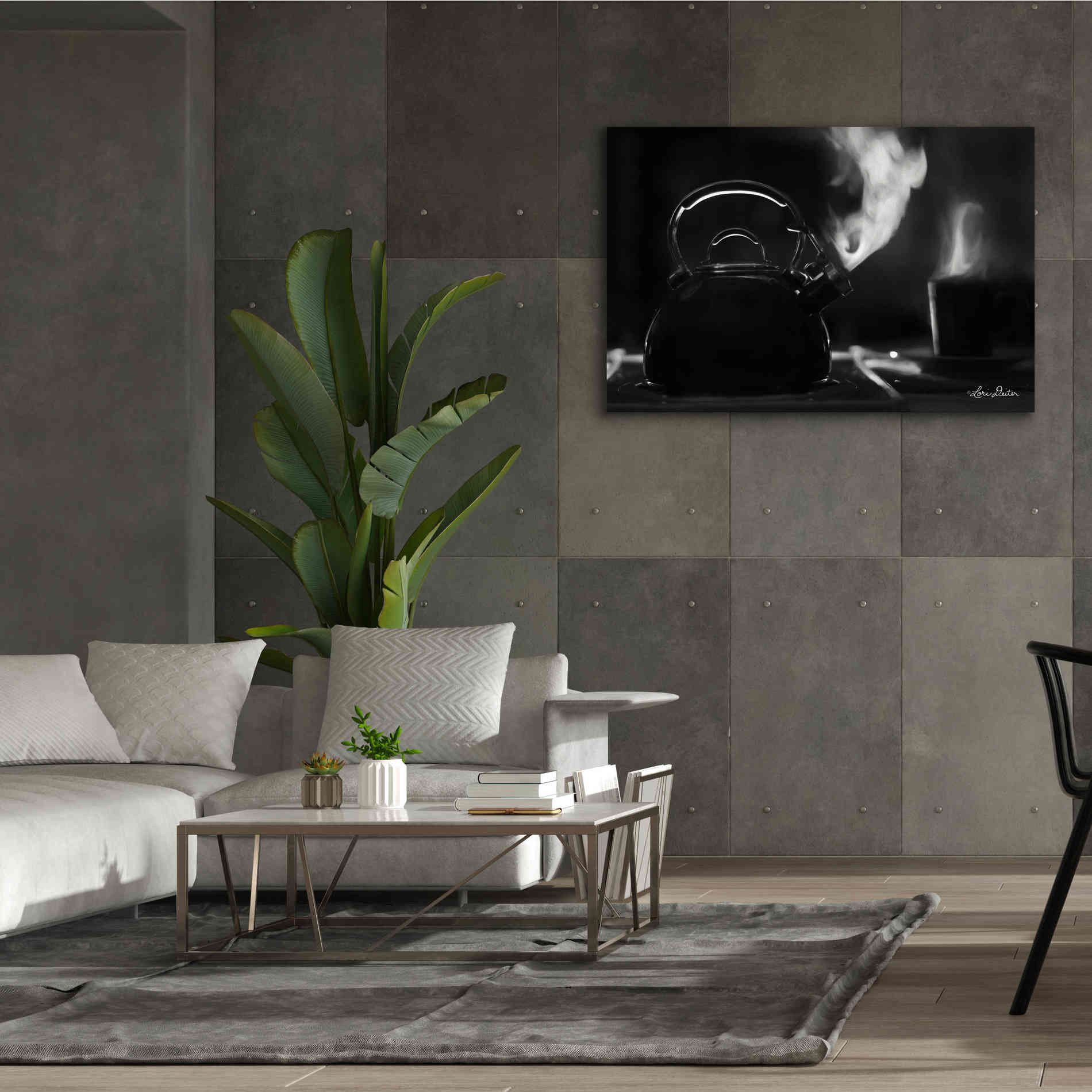 'Tea Time I' by Lori Deiter, Canvas Wall Art,60 x 40
