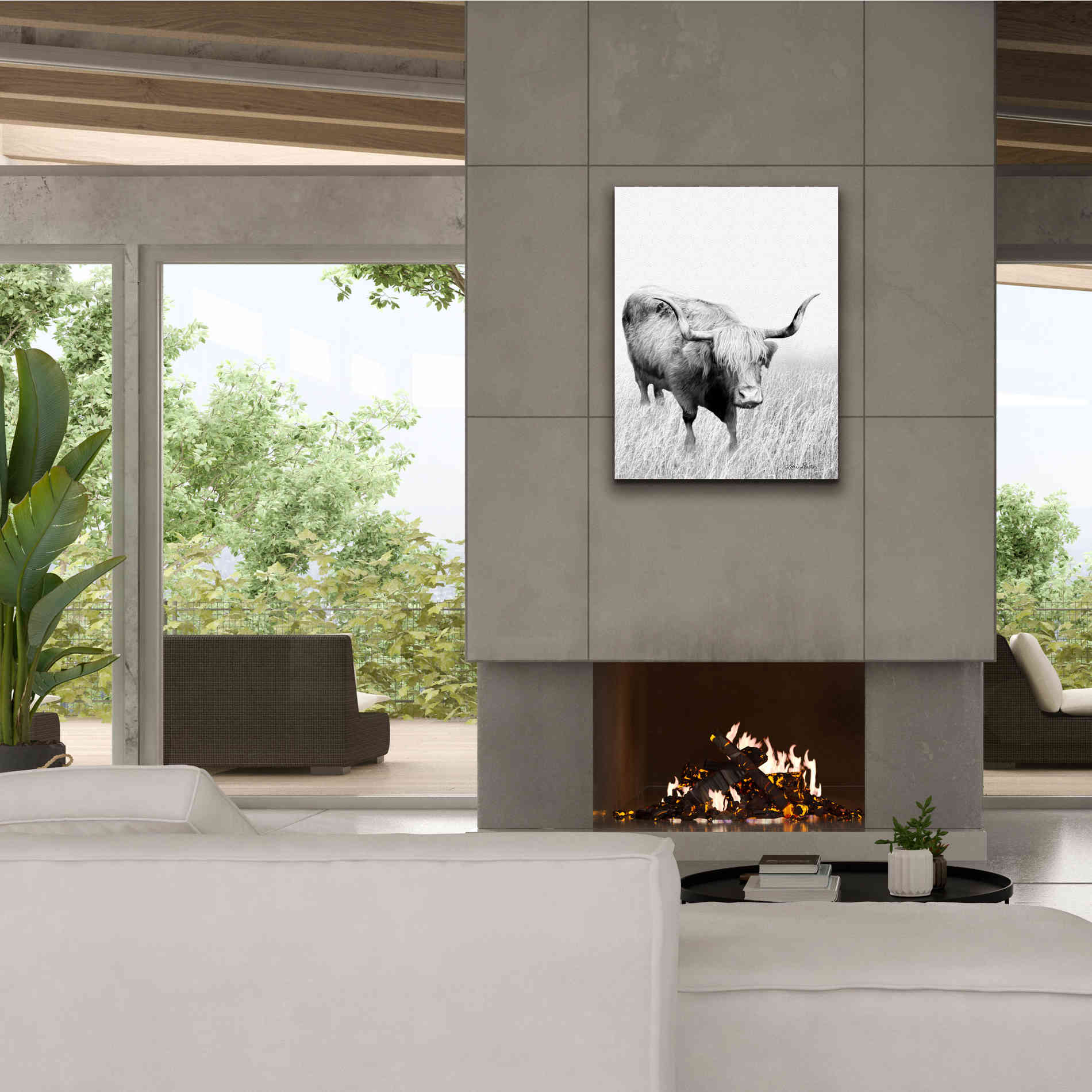 'Kiss My Hairy Face' by Lori Deiter, Canvas Wall Art,26 x 34