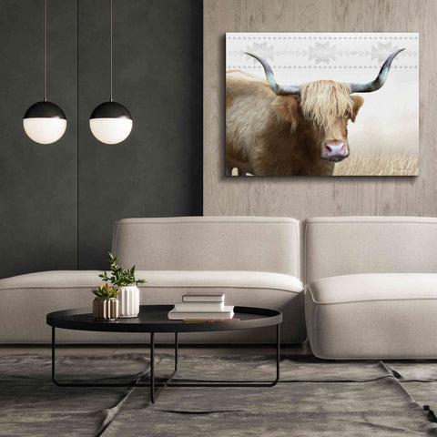 Image of 'Get Your Horns Up' by Lori Deiter, Canvas Wall Art,54 x 40
