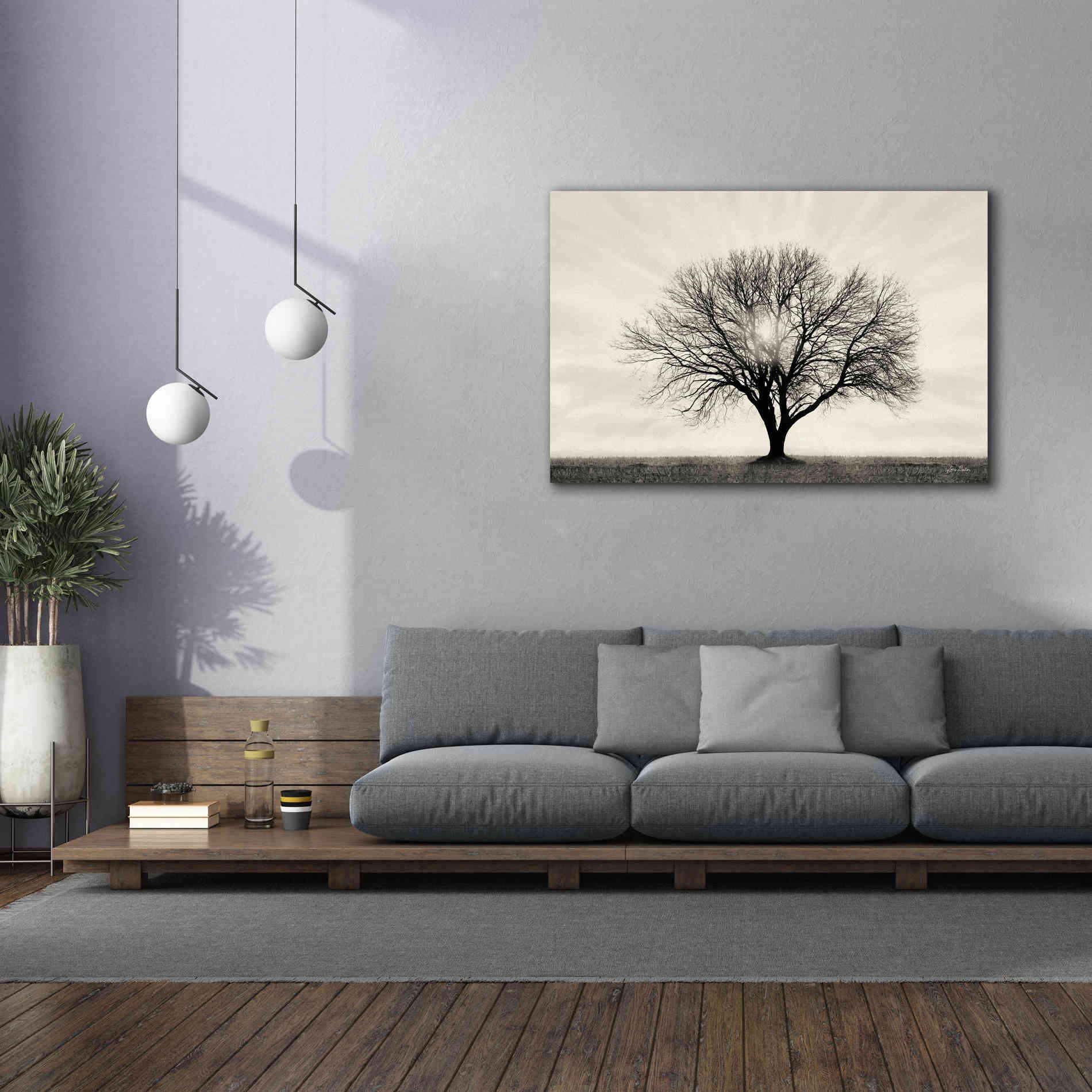 'Grow in Different Directions' by Lori Deiter, Canvas Wall Art,60 x 40