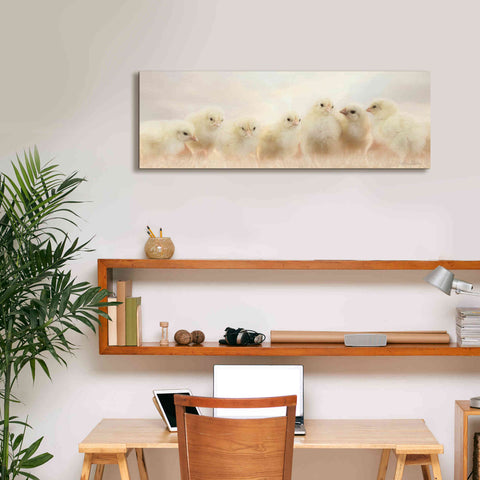Image of 'Spring Line Up' by Lori Deiter, Canvas Wall Art,36 x 12