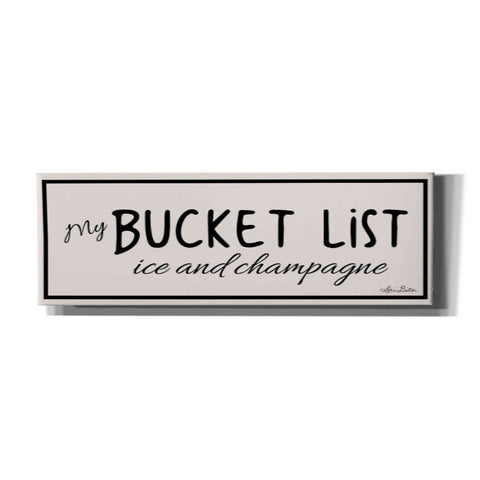 Image of 'My Bucket List' by Lori Deiter, Canvas Wall Art
