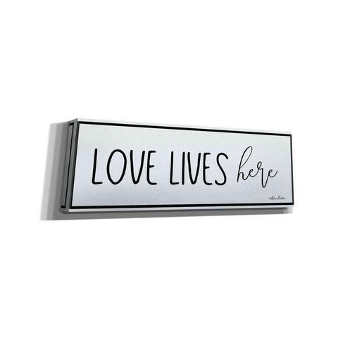 Image of 'Love Lives Here' by Lori Deiter, Canvas Wall Art