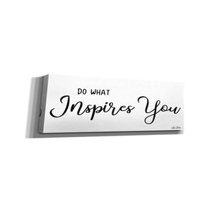'Do What Inspires You' by Lori Deiter, Canvas Wall Art