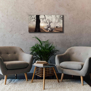 'Millersburg Sunrise with Truck' by Lori Deiter, Canvas Wall Art,40 x 20