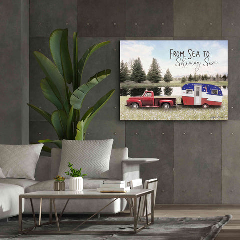 Image of 'American Camper' by Lori Deiter, Canvas Wall Art,54 x 40