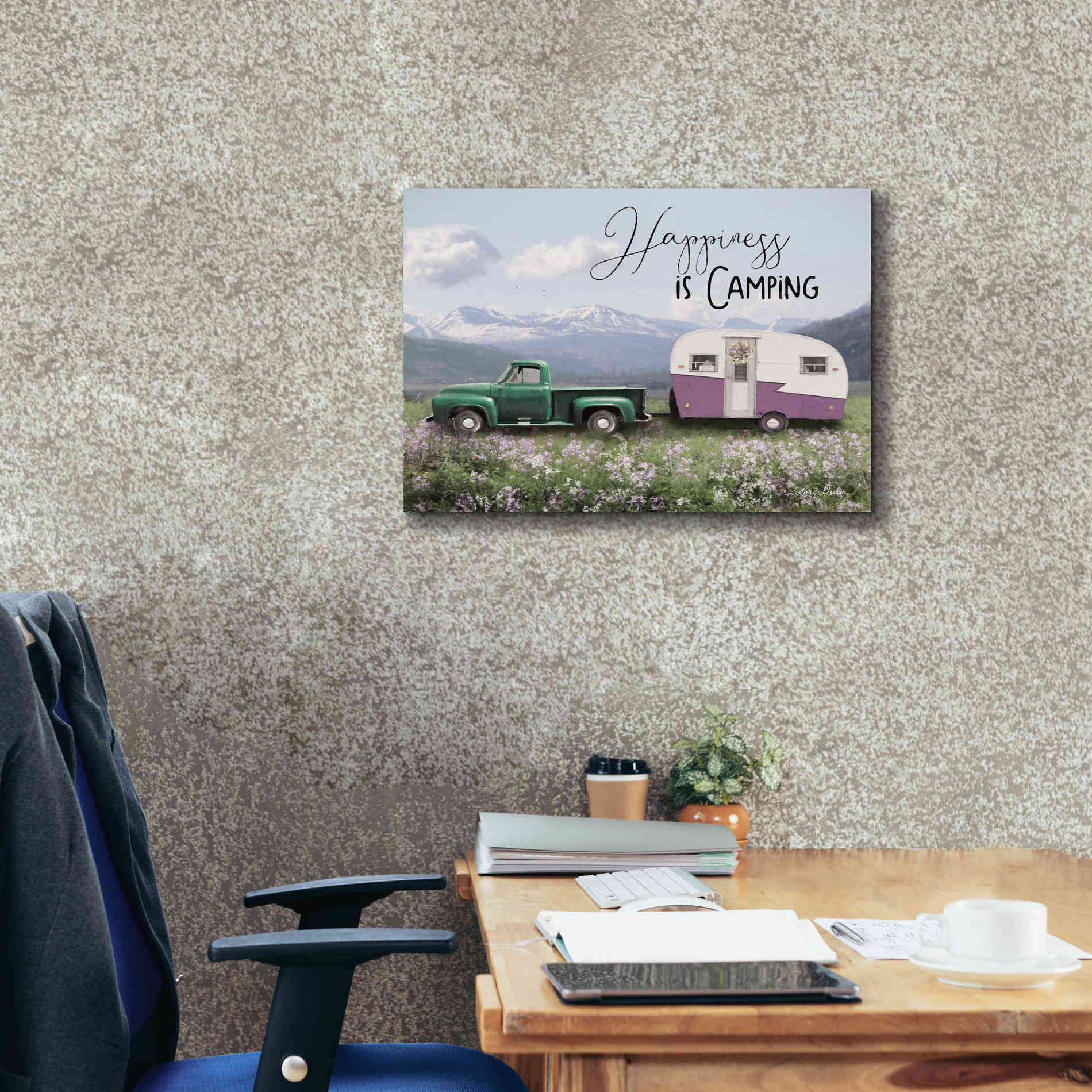 'Spring Camping I' by Lori Deiter, Canvas Wall Art,24 x 20