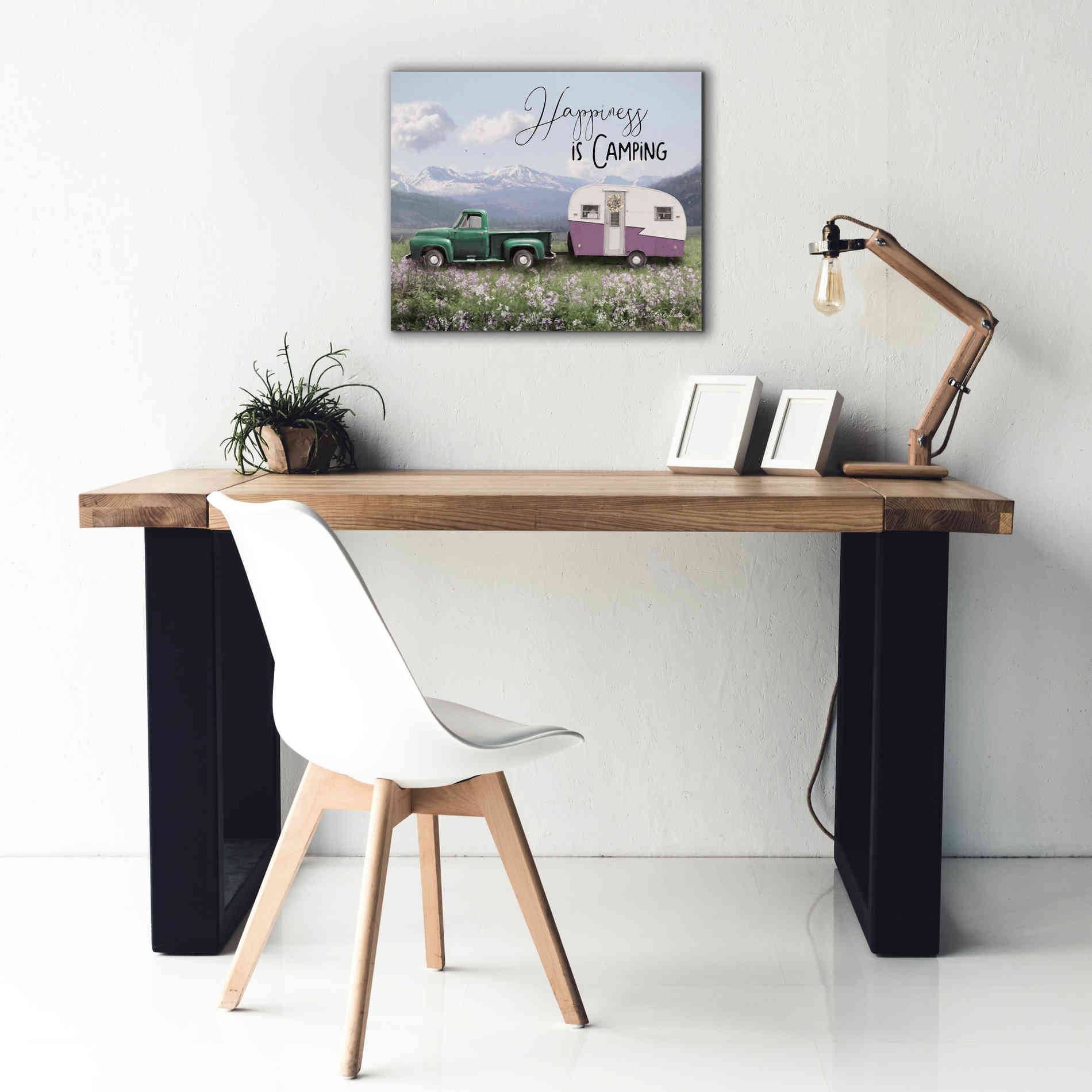 'Spring Camping I' by Lori Deiter, Canvas Wall Art,24 x 20