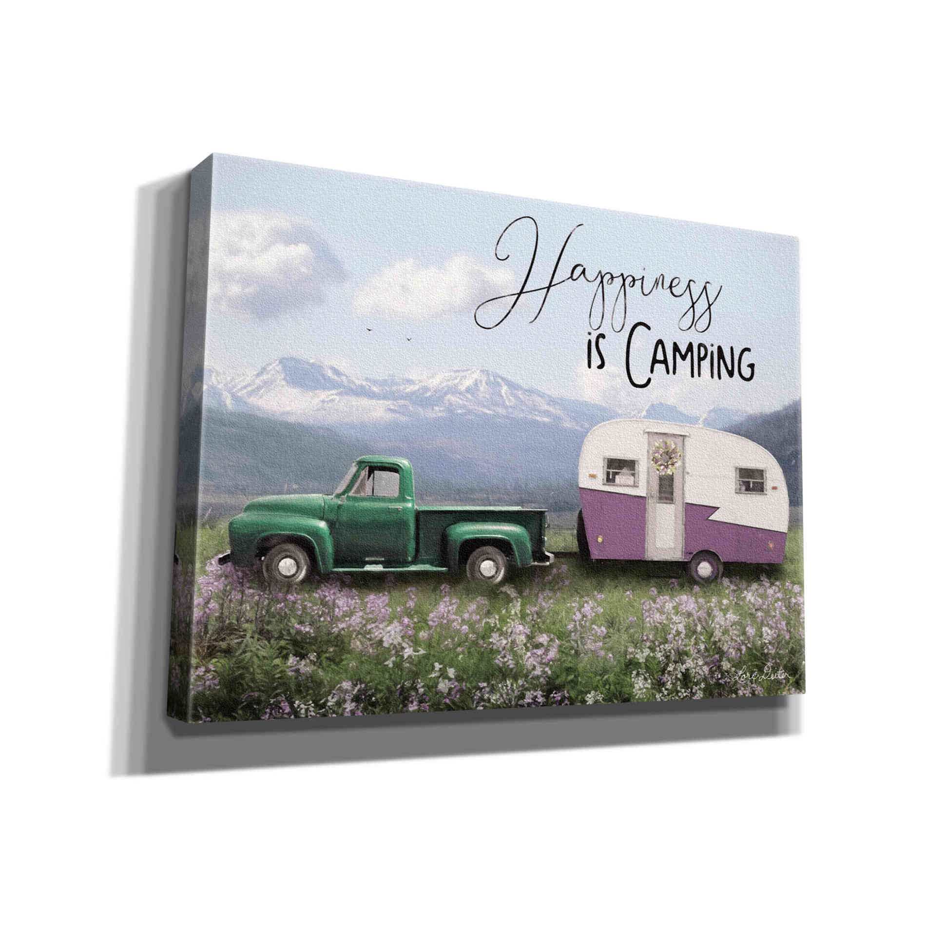 'Spring Camping I' by Lori Deiter, Canvas Wall Art