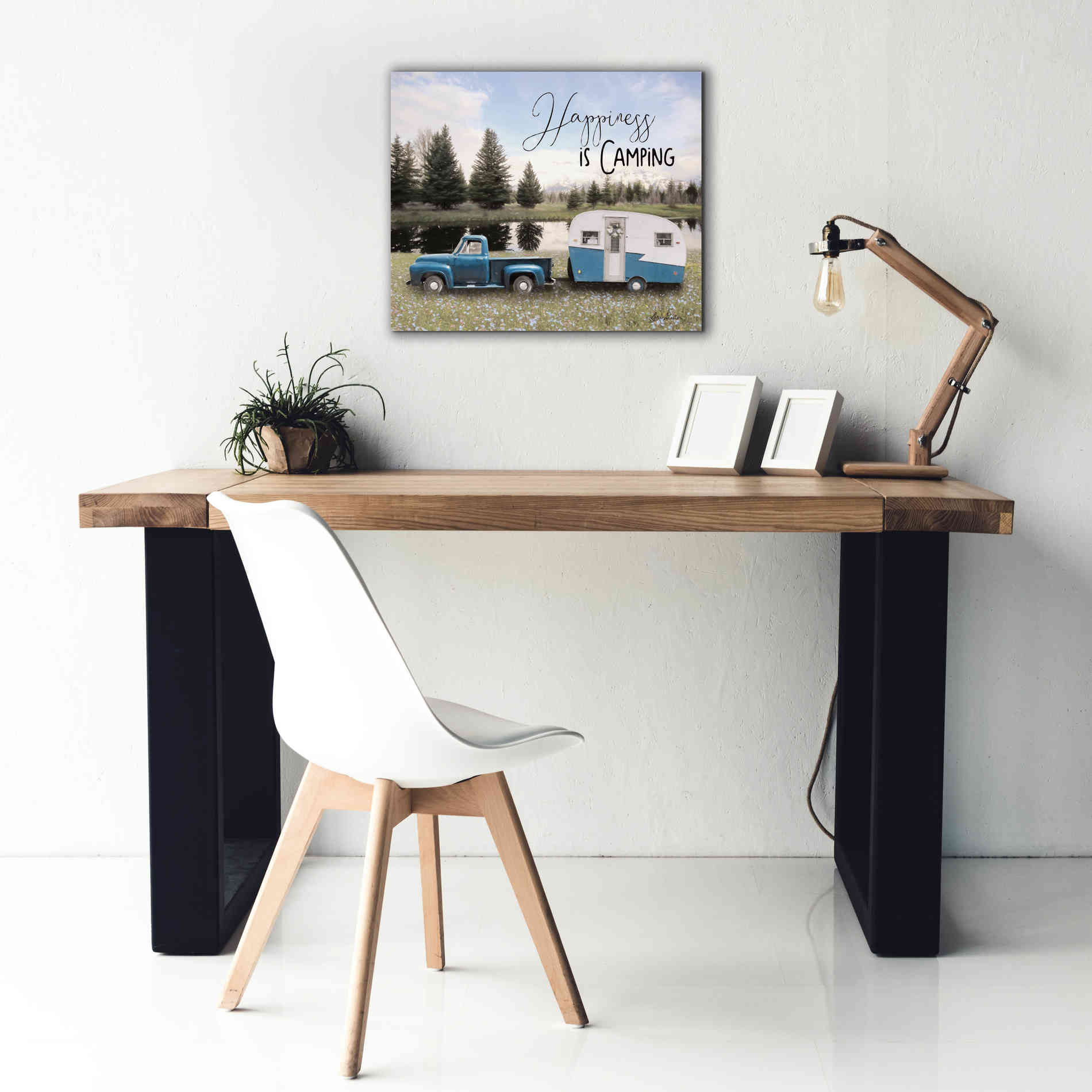'Spring Camping II' by Lori Deiter, Canvas Wall Art,24 x 20