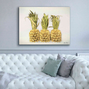 'Pineapples' by Lori Deiter, Canvas Wall Art,54 x 40