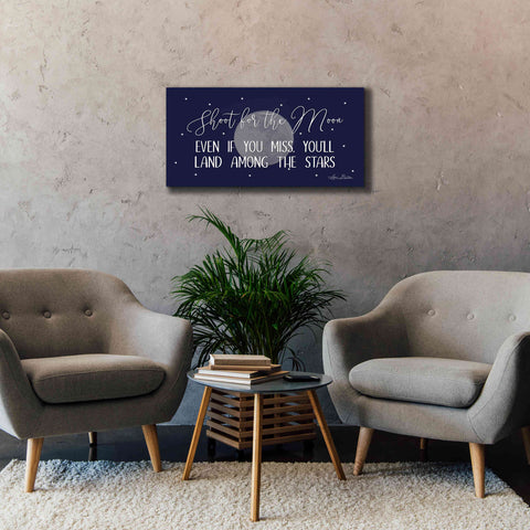 Image of 'Shoot for the Moon' by Lori Deiter, Canvas Wall Art,40 x 20