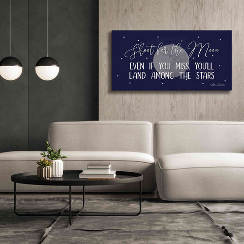 Image of 'Shoot for the Moon' by Lori Deiter, Canvas Wall Art,60 x 30