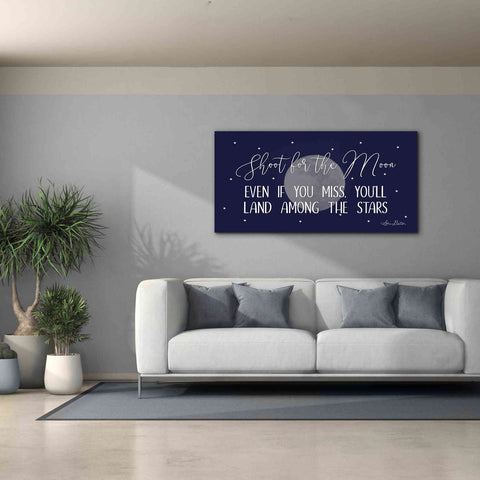 Image of 'Shoot for the Moon' by Lori Deiter, Canvas Wall Art,60 x 30
