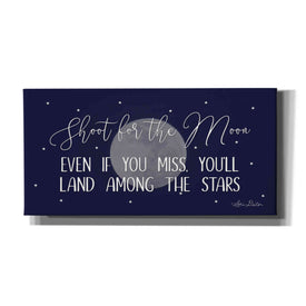 'Shoot for the Moon' by Lori Deiter, Canvas Wall Art