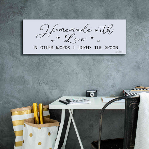 Image of 'Homemade with Love' by Lori Deiter, Canvas Wall Art,36 x 12