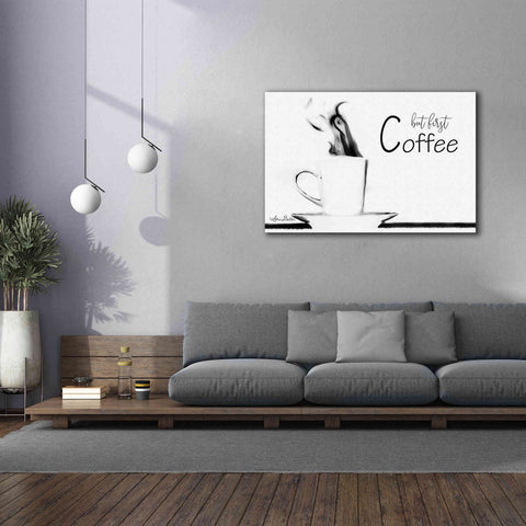 Image of 'But First Coffee II' by Lori Deiter, Canvas Wall Art,60 x 40