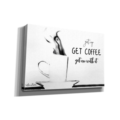 Image of 'Get Coffee' by Lori Deiter, Canvas Wall Art