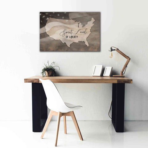 Image of 'Sweet Land of Liberty' by Lori Deiter, Canvas Wall Art,40 x 26