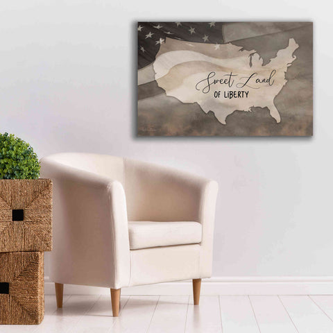 Image of 'Sweet Land of Liberty' by Lori Deiter, Canvas Wall Art,40 x 26