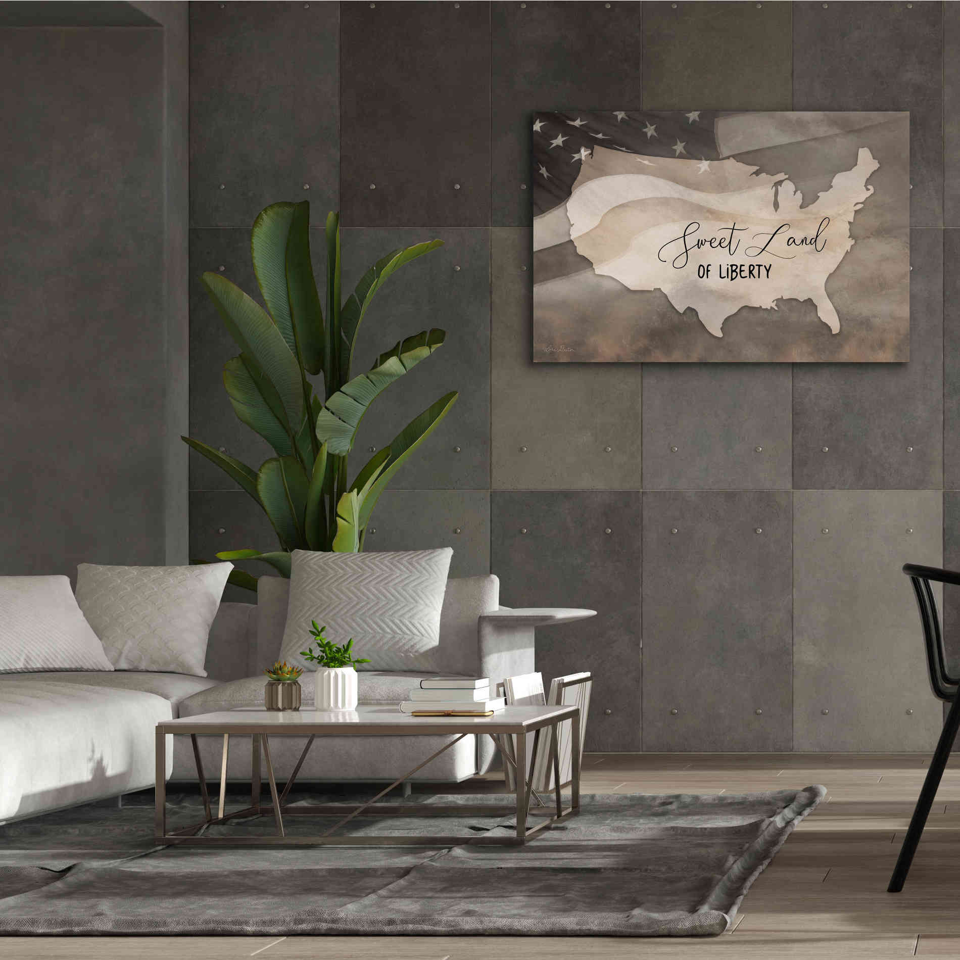 'Sweet Land of Liberty' by Lori Deiter, Canvas Wall Art,60 x 40