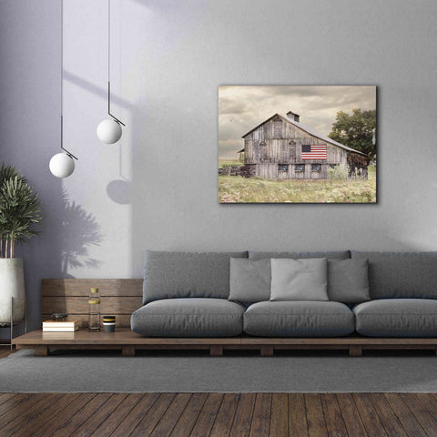 Image of 'Rural Virginia Barn' by Lori Deiter, Canvas Wall Art,54 x 40