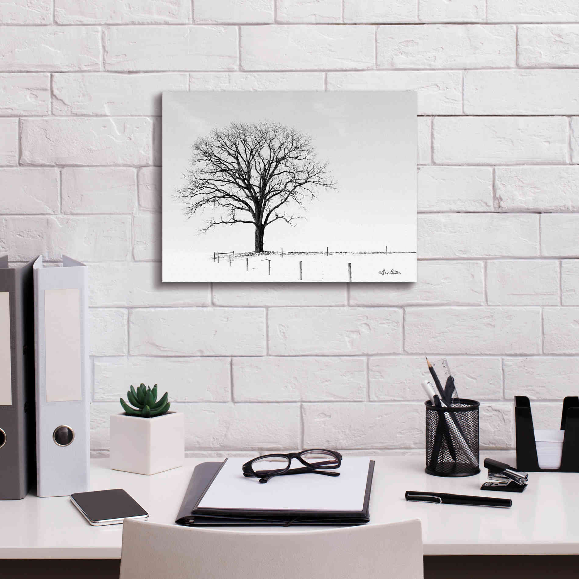 'Bare' by Lori Deiter, Canvas Wall Art,16 x 12