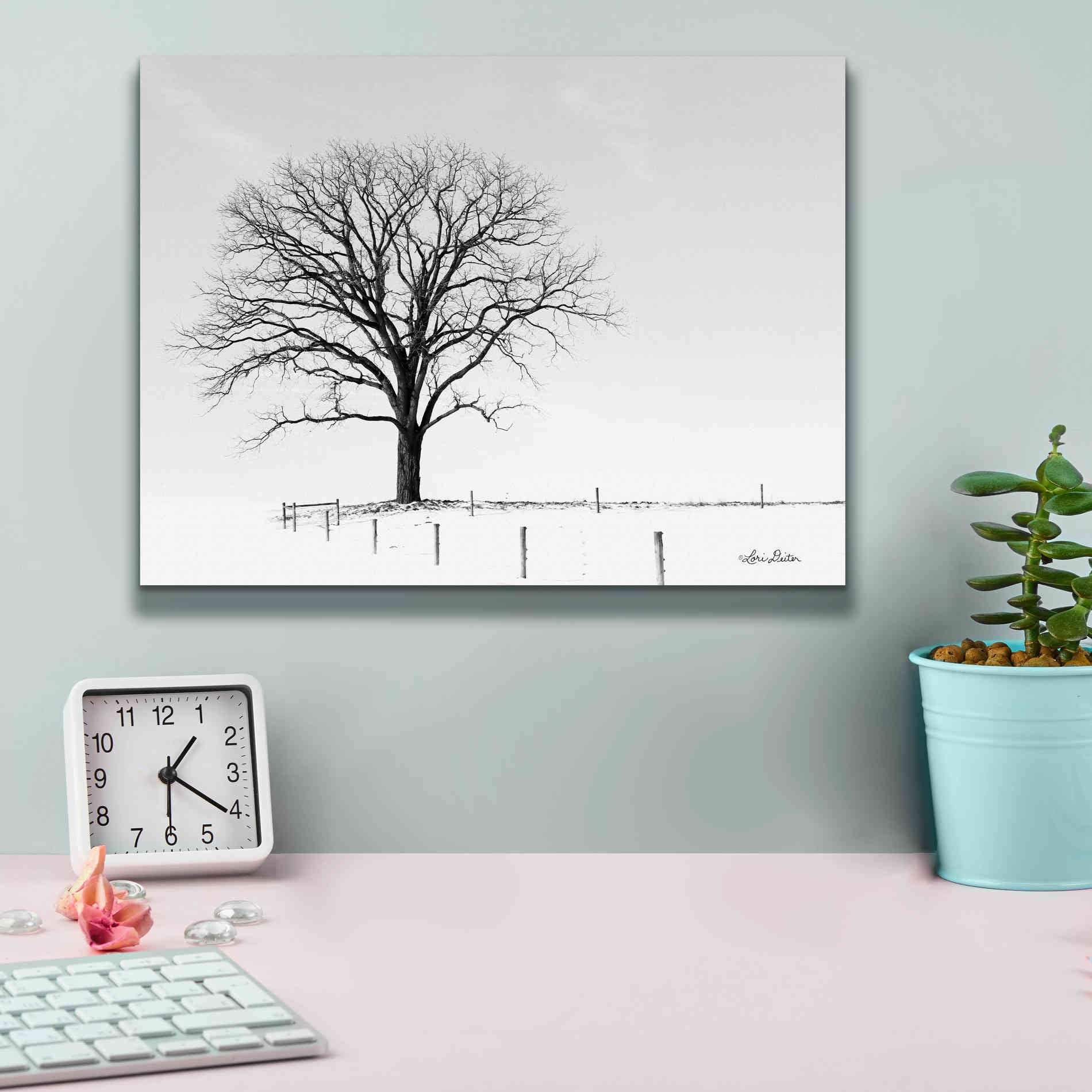 'Bare' by Lori Deiter, Canvas Wall Art,16 x 12