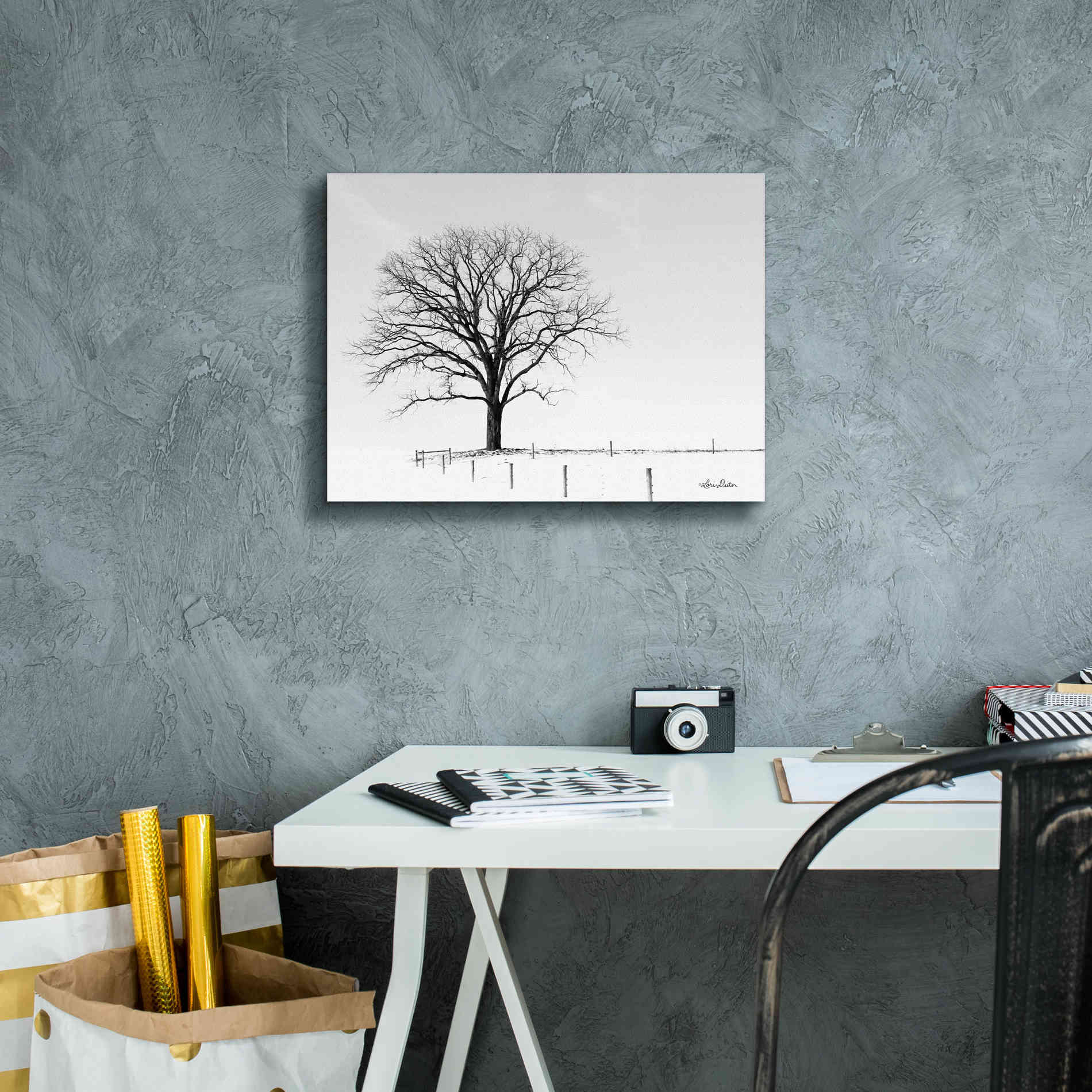 'Bare' by Lori Deiter, Canvas Wall Art,16 x 12