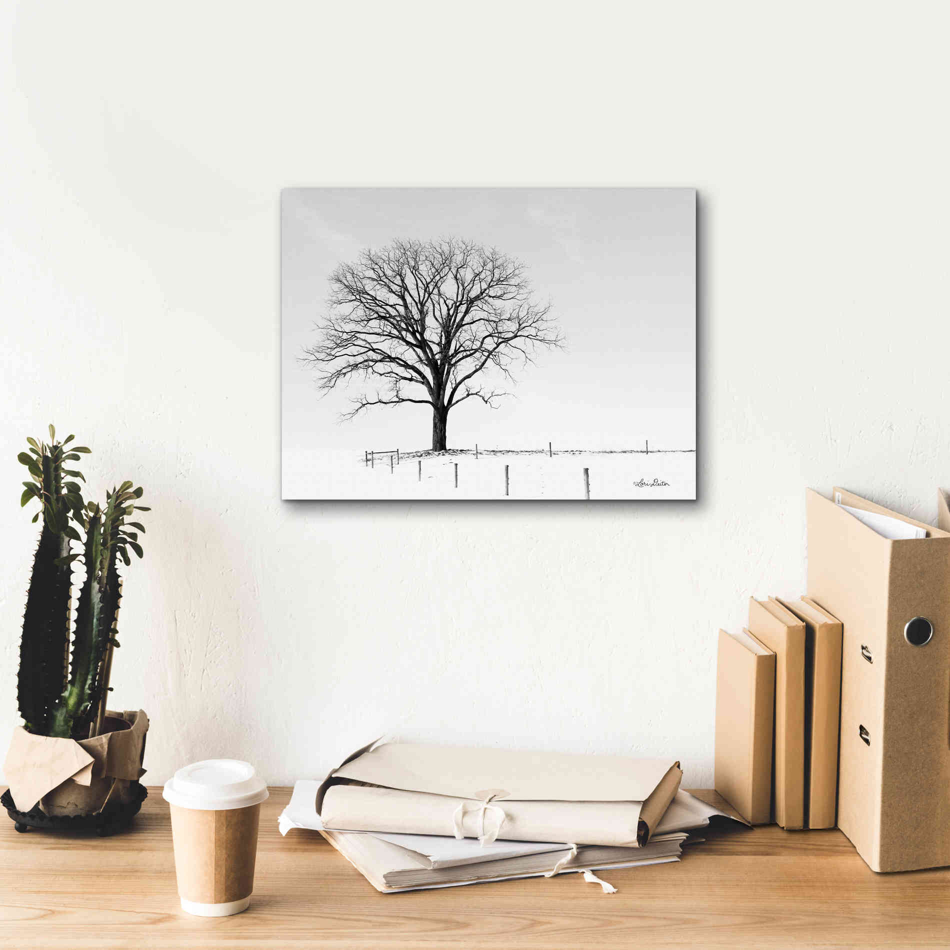 'Bare' by Lori Deiter, Canvas Wall Art,16 x 12