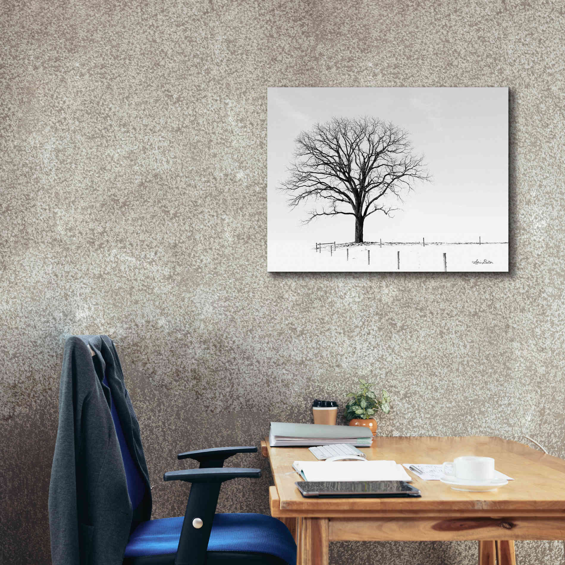 'Bare' by Lori Deiter, Canvas Wall Art,34 x 26