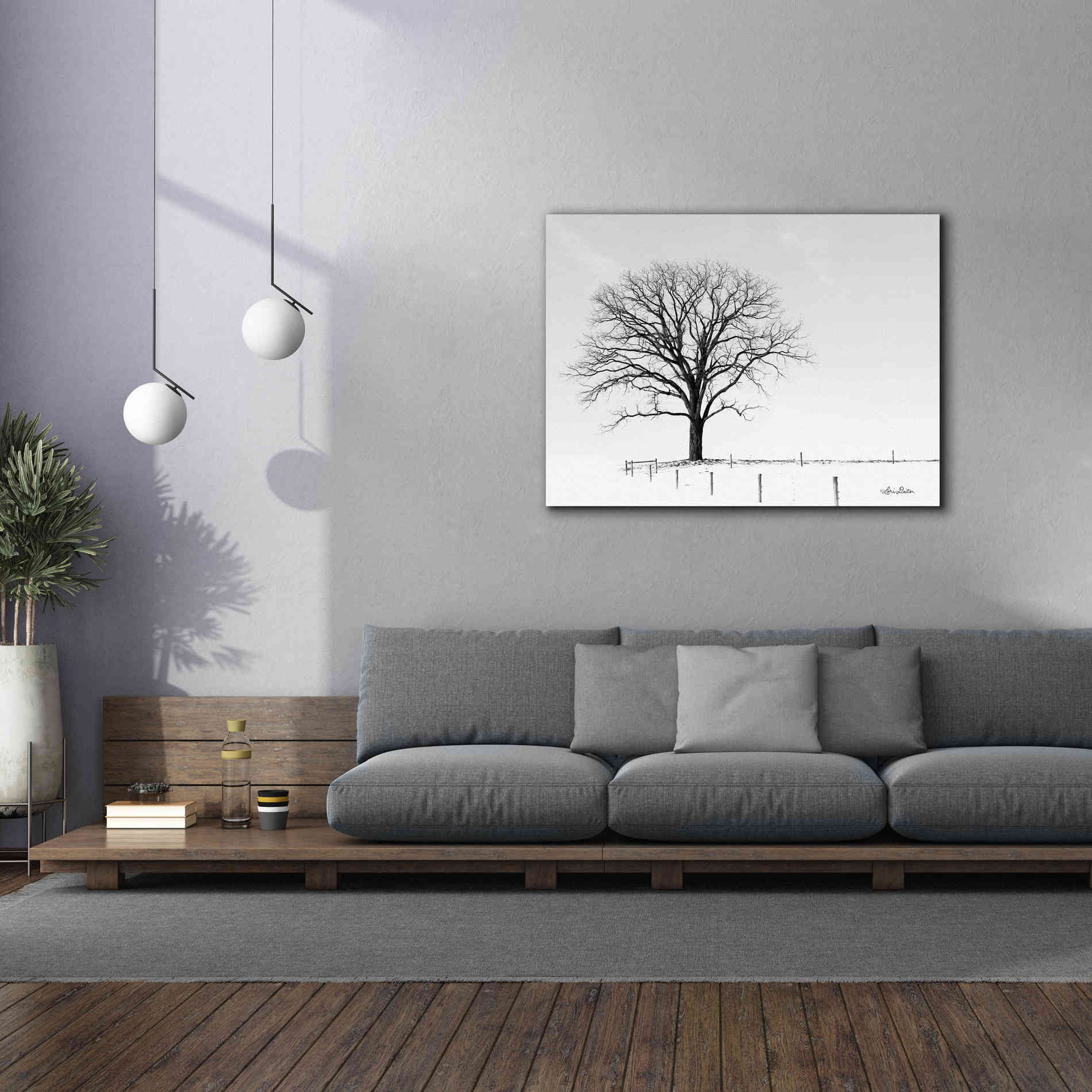 'Bare' by Lori Deiter, Canvas Wall Art,54 x 40
