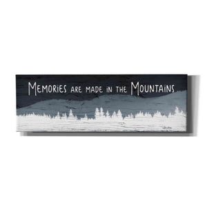 'Memories are Made in the Mountains' by Lori Deiter, Canvas Wall Art