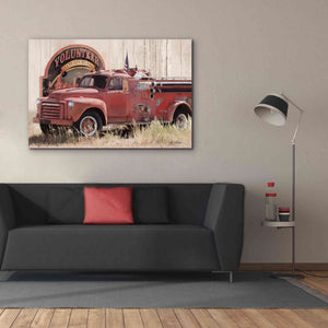 'Volunteer Firefighter' by Lori Deiter, Canvas Wall Art,60 x 40