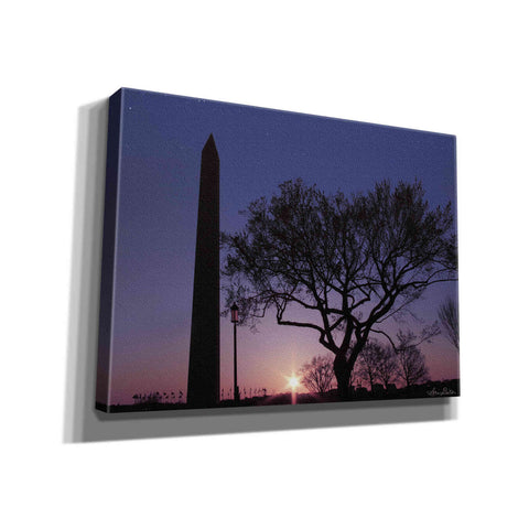 Image of 'Nightfall at the Washington Monument' by Lori Deiter, Canvas Wall Art
