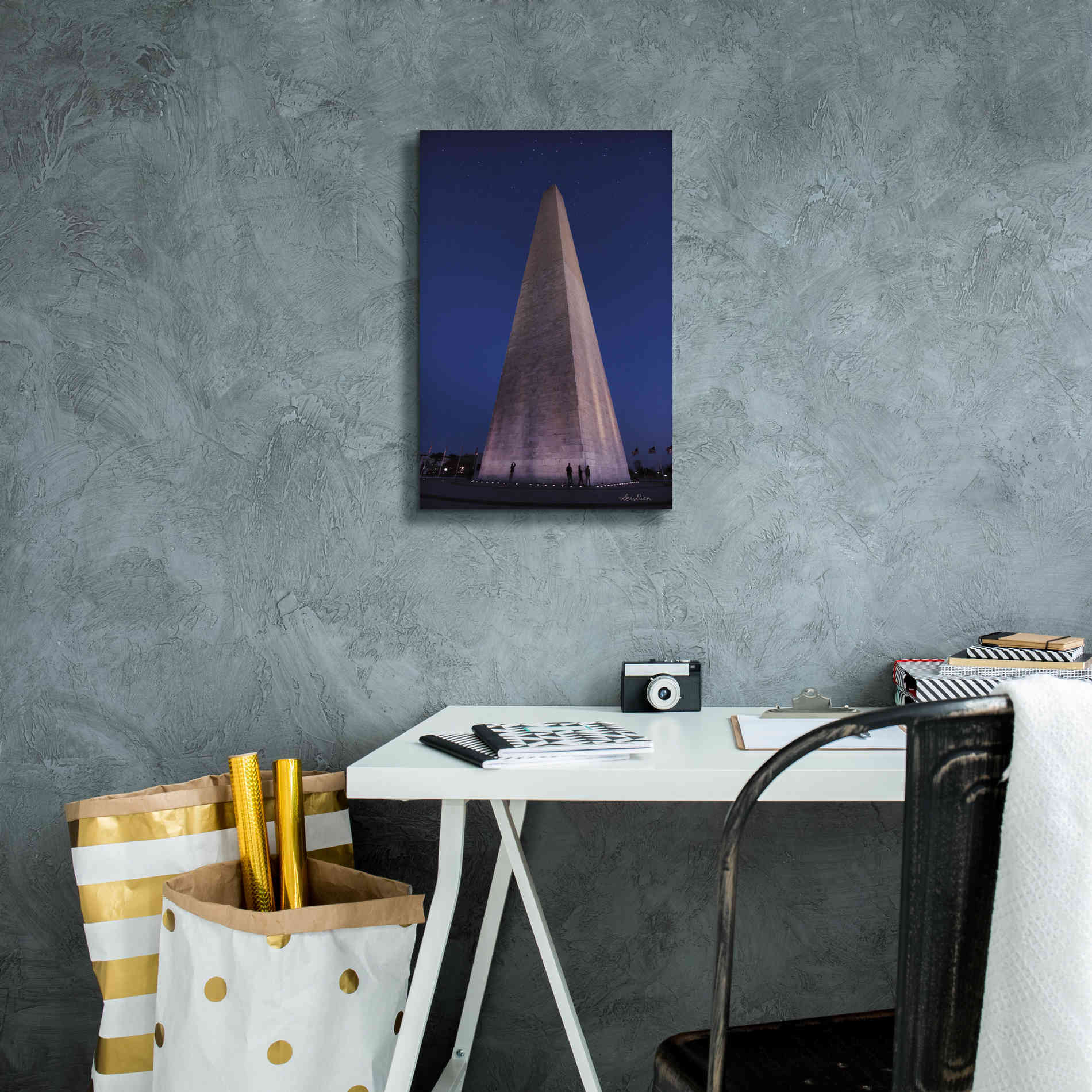 'Reach for the Stars' by Lori Deiter, Canvas Wall Art,12 x 18
