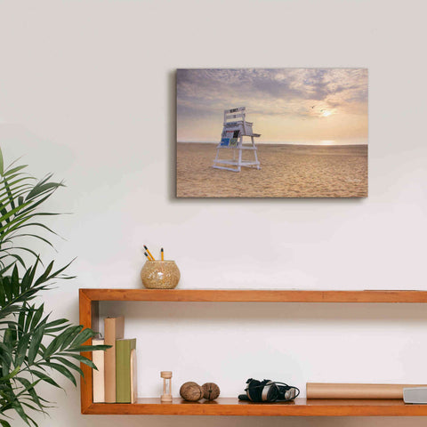 Image of 'Circles in the Sand' by Lori Deiter, Canvas Wall Art,18 x 12