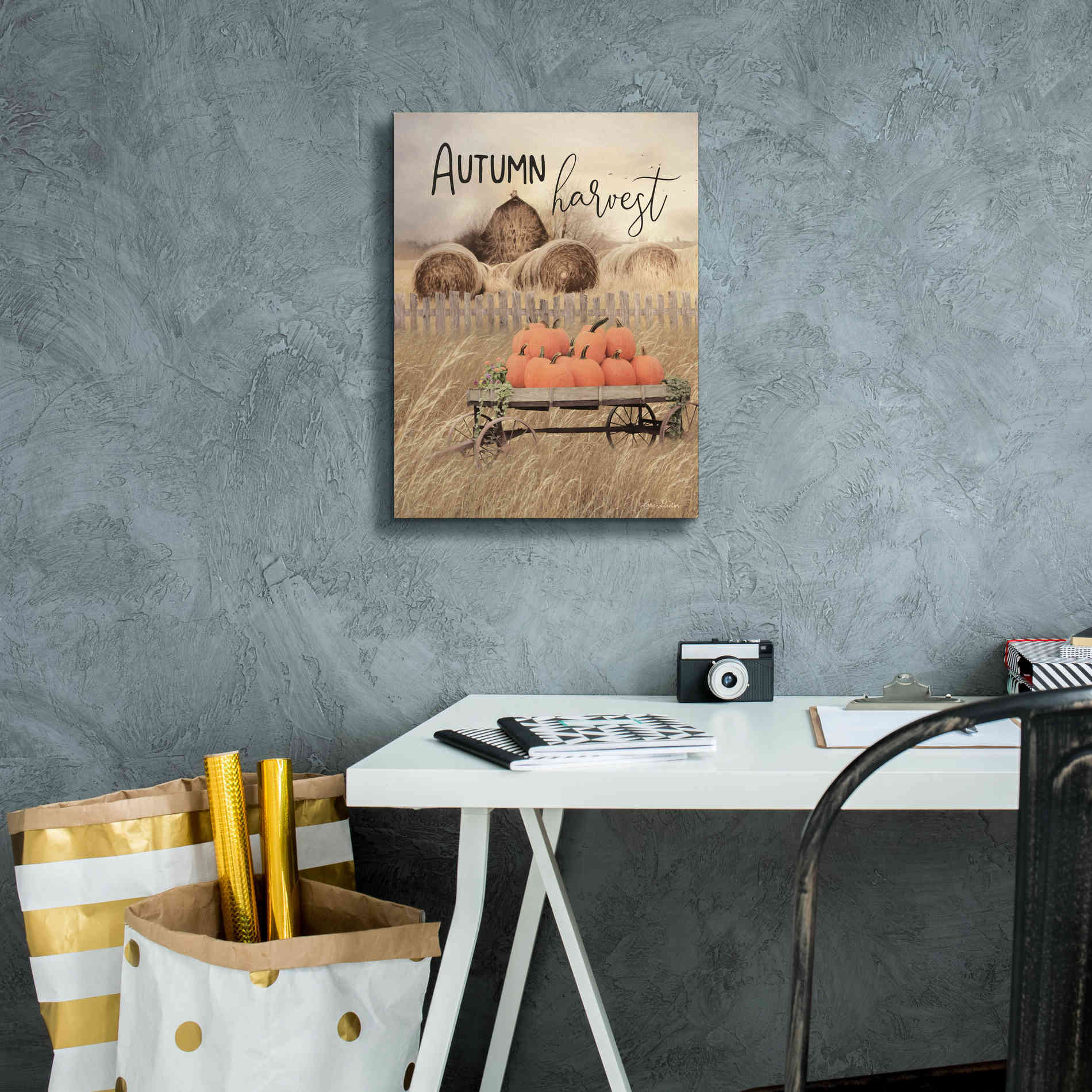 'Autumn Harvest' by Lori Deiter, Canvas Wall Art,12 x 16