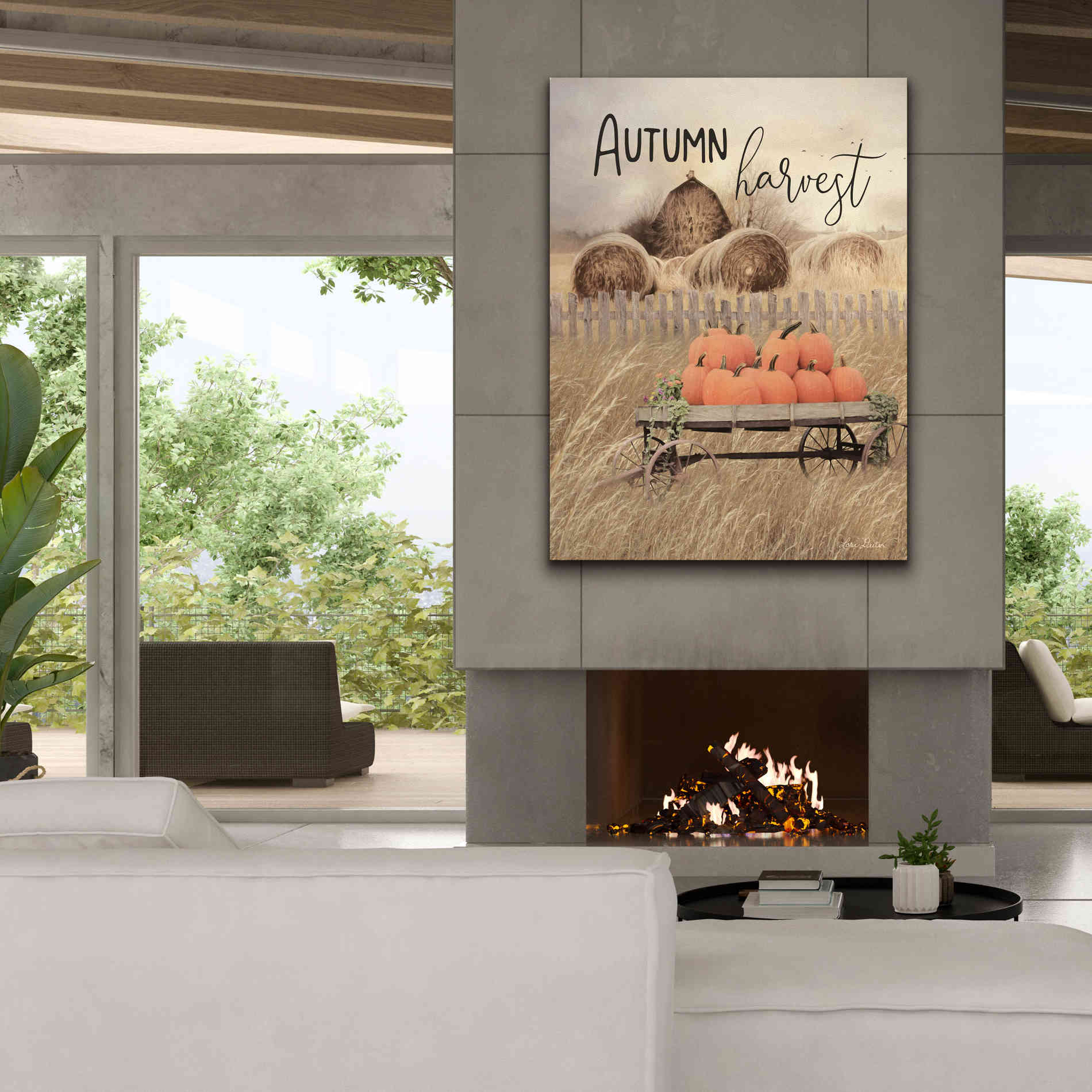 'Autumn Harvest' by Lori Deiter, Canvas Wall Art,40 x 54