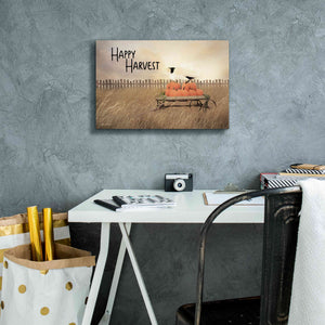 'Happy Harvest' by Lori Deiter, Canvas Wall Art,18 x 12