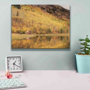 'San Juan Cabin' by Lori Deiter, Canvas Wall Art,16 x 12